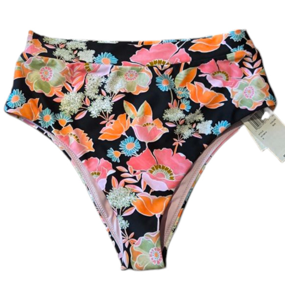 Raisins Garden District Floral Bikini Bottom Size Small - Picture 2 of 6